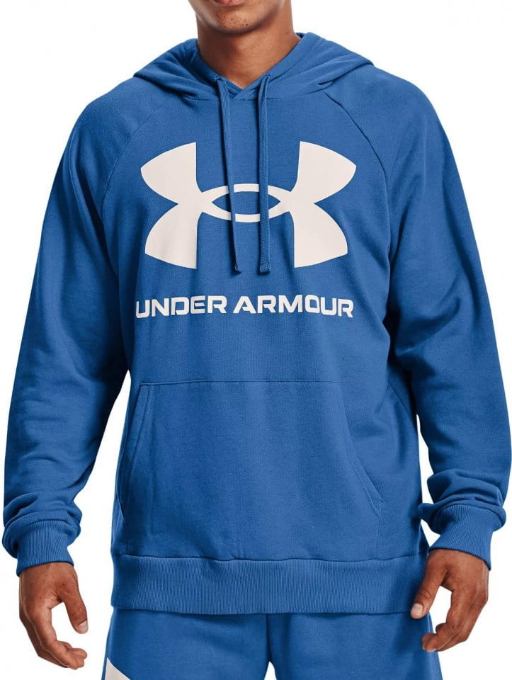 Суитшърт с качулка Under Armour UA Rival Fleece Big Logo HD-BLU