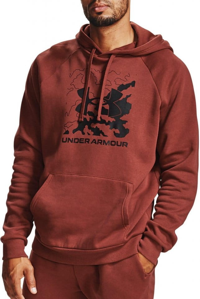 Суитшърт с качулка Under Armour UA Rival Fleece Box Logo HD