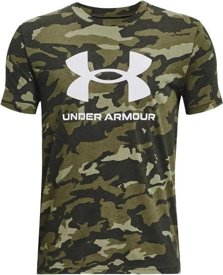 Тениска Under Armour UA SPORSTYLE LOGO AOP SS-GRN