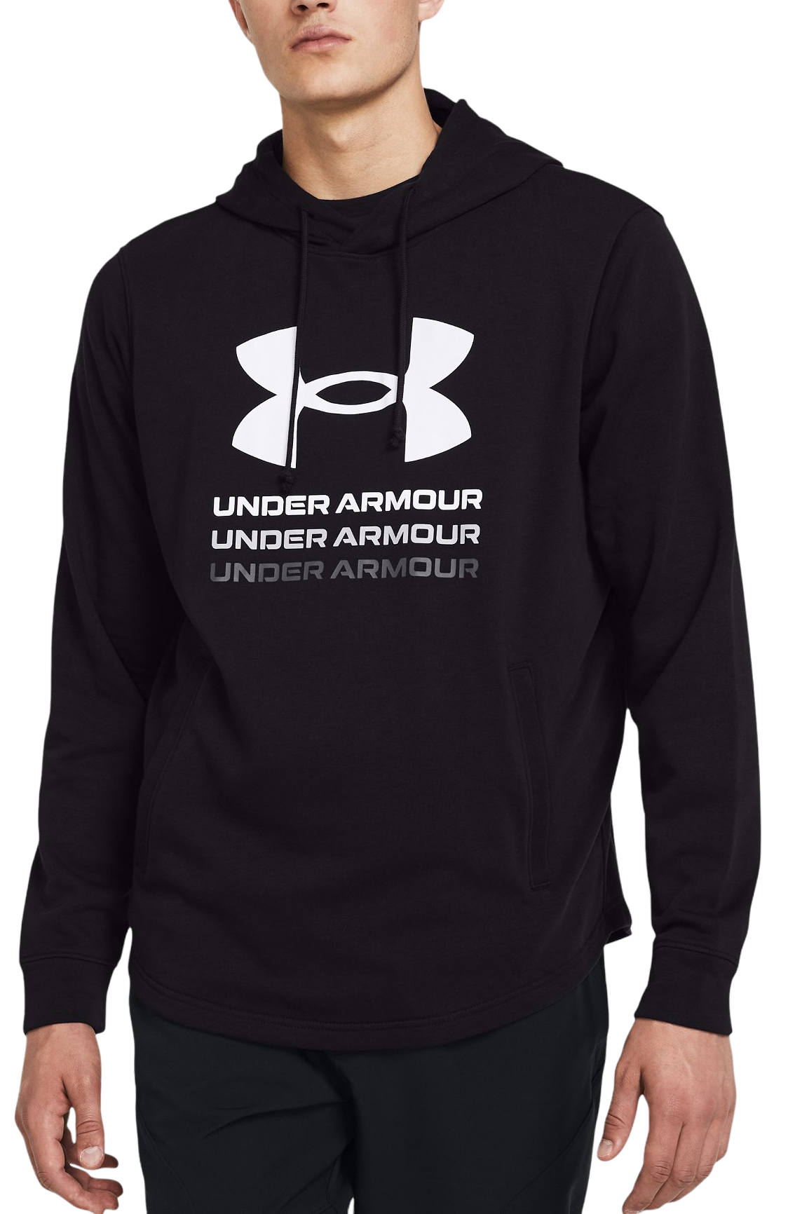 Суитшърт с качулка Under Armour Rival Terry Graphic Hoody