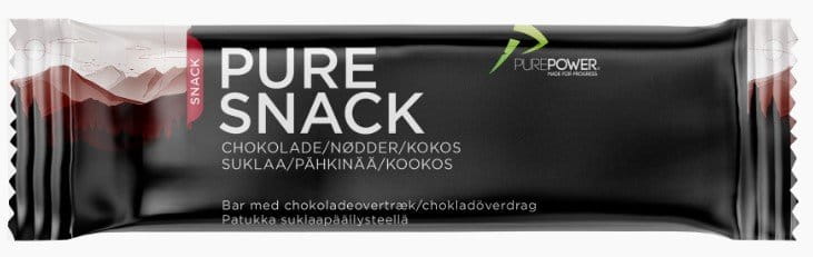 Барче Power Pure Snack Dark chocolate and coconut(rawbar)