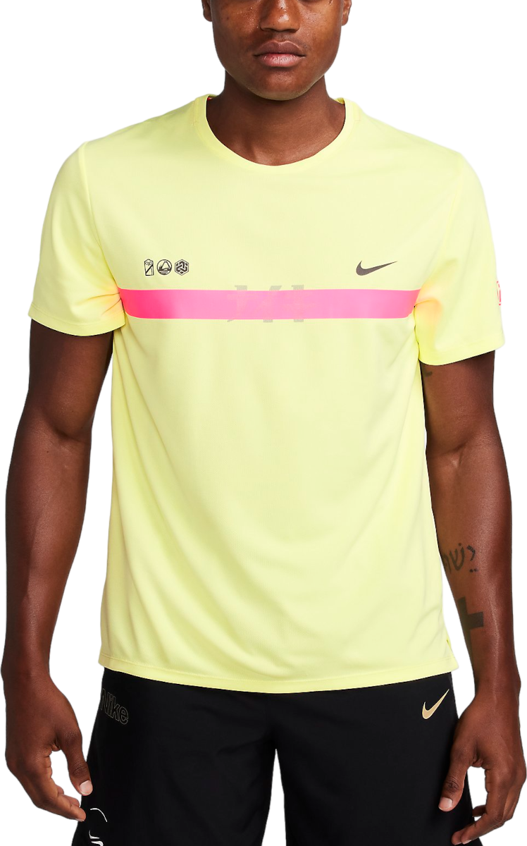 Тениска Nike M NK DF UV SS MILER Ekiden